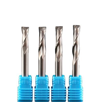 China Wood/MDF WeiTol Double Flute Spiral Bit Woodworking Machine Tools CNC End Cut for sale