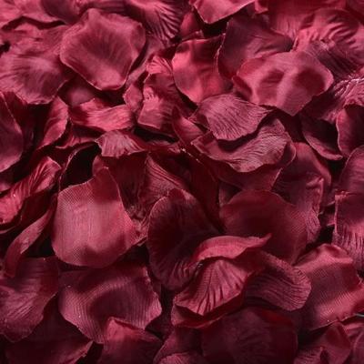 China Fashional Wedding Decoration Silk Rose Flower Petals For Wedding Decor for sale