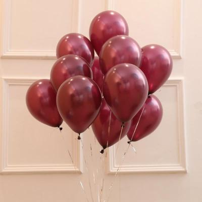 China Wholesale latex balloons latex balloons plain color thickening standard balloon for sale