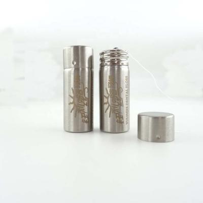 China Biodegradable Dental Floss Container Disposable Stainless Steel Eco Friendly Dental Floss for sale