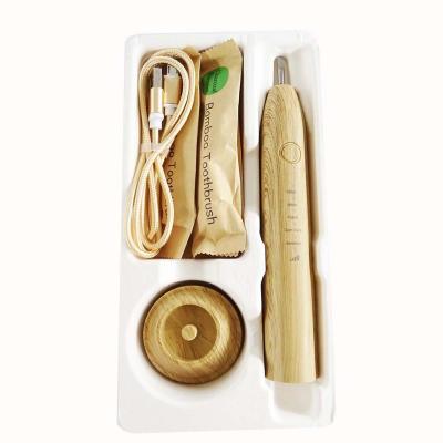 China Electric Toothbrush Soft Bamboo Handle Eco - Friendly Toothbrush for sale