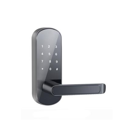 China APP+Fingerprint+Code+key+card Tuya Smart Home Fingerprint Door Lock Smart Card Digital Code Electronic Door Lock for sale