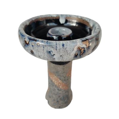 China 2022 Soft Design 2022 Hookah Bowl Soft Colored Special Ceramic Shisha Bowl Ceramic Hookah Bowl for sale