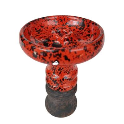 China Gently 2022 Custom Design Guaranteed Quality Ceramic Handle Hookah Bowl Hookah Bowl For Sale for sale