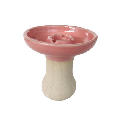 China 2022 Quality Guaranteed Design Multicolor Ceramic Hookah Bowl Soft Creative Hookah Bowl for sale