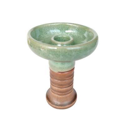 China Soft 2022 Top Quality Custom Design Hookah Bowl Mixed Color Ceramic Hookah Bowl for sale