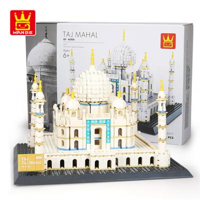 China Electronic Toy Wange 5211 The TAJ MAHAL Model Building Blocks Bricks Classic Child Educational Toys for sale