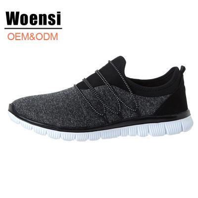 China New Textile Low Price Durable Soft Sole Casual Shoes Mens Sneakers for sale