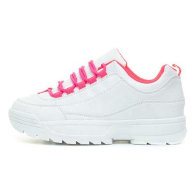 China 2019 New Textile Fashion OEM Cemented Thick Unique Ladies Platform Sneakers Women Sneakers for sale