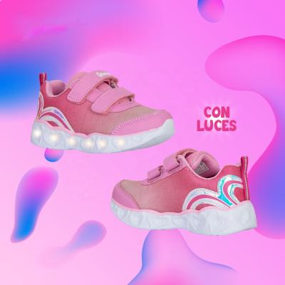 China Customized fashion trend new children light up children's fashion sneaker children's sneakers children's sneakers flash sports shoes for sale