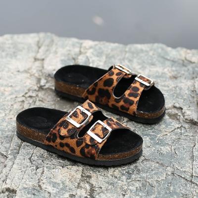 China New Customized Unique Cheap Fancy Anti-slippery Cork Sandals Fashion Women Slip Sandals Ladies for sale