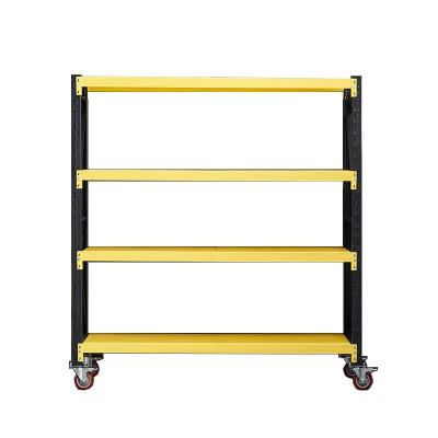 China Corrosion Protection Light Duty Steel Long Span Bolted Storage Racking Units Warehouse Shelving Racks for sale