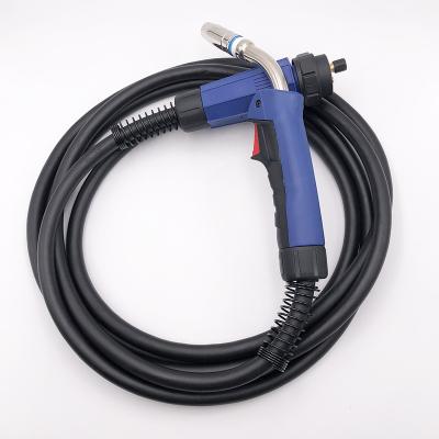 China 25AK BINZEL Style MIG MAG Blowtorch With Flexible Euro Swan Neck 3M 25AK Connector for sale