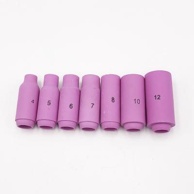 China 20pcs Alumina WP17 WP18 WP26 Series Tig Torch Accessories Welding Consumables 10N Ceramic Cups Nozzle for sale