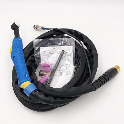 China 1 Full Pack 4M Set 12 Feet Air Cooled M16x1.5mm WP-9 wp 9 WP9 SR9 TIG Welding Torch Standard for sale