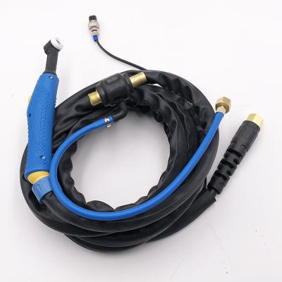 China DKJ35-50 Dinse Adapter Quick Connector with Full 4M Blue Head Body TIG-9 WP-9 WP9 TIG Welding Torch Standard for sale