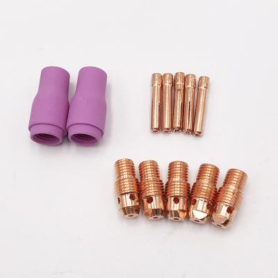 China WP-9 SR-9 Tig Torch Parts Tig Consumables WP-9 wp 9 20 25 ring body nozzle for sale