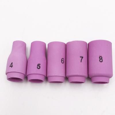 China WP-9 SR-9 10pcs Tig Consumables Tig Torch Parts WP-9 wp 9 20 25 cup ceramic spout for sale