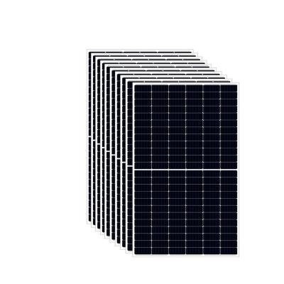 China 144 Cells Solar Panel Price Half Efficiency Universal Mono Panel Commercial Solar Home Solar Panels 400w 405w 410w 440w 450w for sale