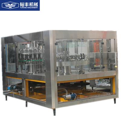 China Plastic Beverage Yufeng Coconut Water Filling And Bottled Packing Machine for sale