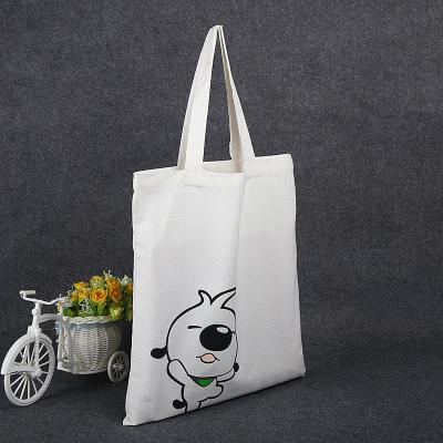 China Handled Tote Bag Cotton Canvas Drawstring Bag for sale