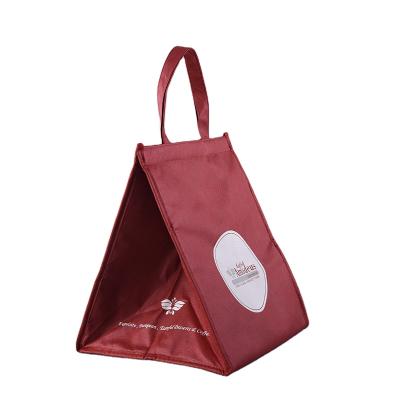 China Handled pp laminated non woven printed tote shoppi, rpet pp polypropylene laminated non woven bag shop, tote carry shopping non woven bags for sale