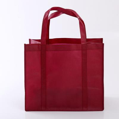 China Handled Laminated Non Woven Shopping Tote Bags, Compostable Nonwoven Shopping Bag, Carry Bags Non Woven Shopping for sale