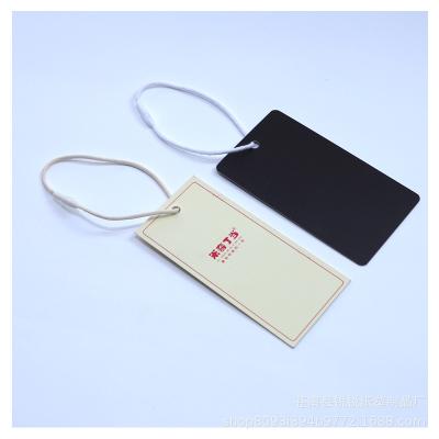 China Other High Quality Custom Name Logo Pvc Plastic Hanger Door Hang Tags Wholesale Cmyk Printing for sale