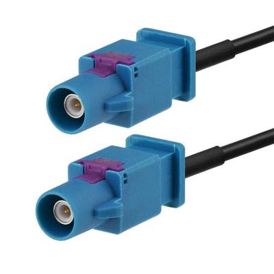 China Automotive E Code FAKRA SMB Connector Male / Female for sale