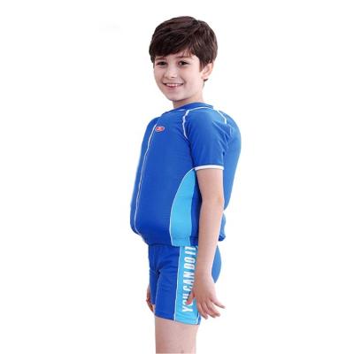 China Boys Breathable Two Piece Rash Guard Swimsuits Kids Short Sleeve Sunsuit Dinosaur Swimwear Sets for sale