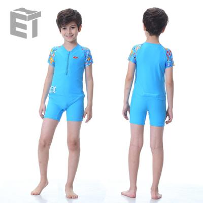 China Kid Breathable Swimsuit With Floats Removable One Piece Swimwear Swimsuit for sale