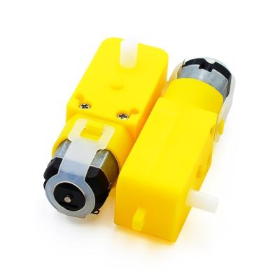 China Intelligent TT Motor 130 Vehicle Reduction Motor Robot Reduction Motor Kit TT Diy Motor for sale