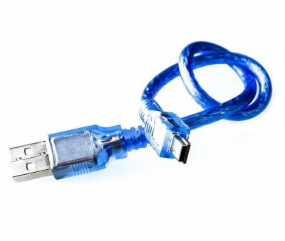 China usb printer blue data cable for 2560 dus por micro data line to mini for sale