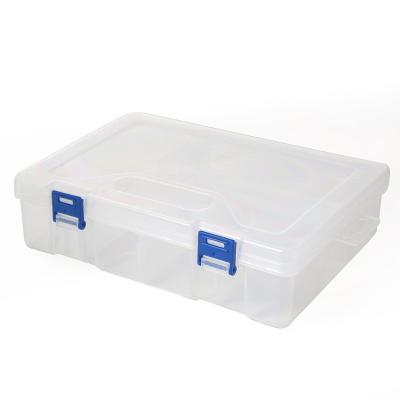 China RFID Box Learning Box Kit Plastic RFID Box Double Layer 8 Grid Plastic Box for sale