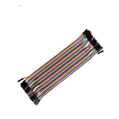 China Jumper Dupont Wire 20CM Female Dupont Line To Female 40 Pin Dupont Cable Wire Suitable For ATMEGA328P 20CM Female To Dupont Female Line for sale