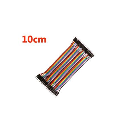 China Dupont Line Male Dupont Wire 10cm To Male Dupont Cable 40 Pin Jumper Wire Used For DIY Kits 10cm Male To Dupont Male Line for sale