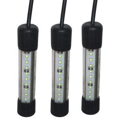 China Cheap POM+SS316+PC factory price 10W/25W/30W DC12V night battery cable PESCA green squid subacquea lampada underwater night fishing lights for sale