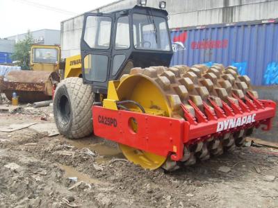 China Used road roller DYNAPAC CA25PD for sale,good condition for sale