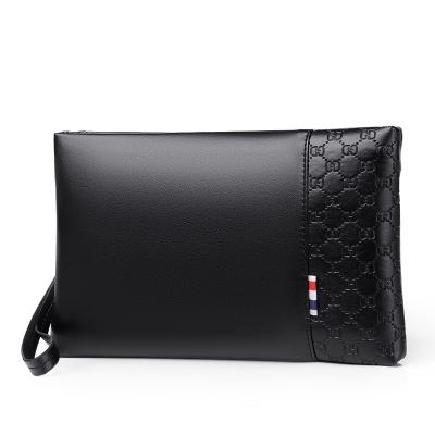 China Waterproof Manufacturer Provides Exquisite PU Men's Envelope Craft Clutch Bag And Handbag for sale