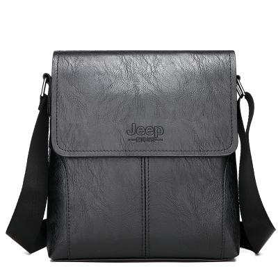 China Factory supply PU square chest bag men's waterproof horizontal outdoor diagonal messenger bag single shoulder bag for sale