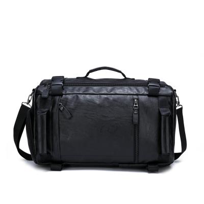 China Hot Sales 50*20*31cm Square Waterproof Horizontal PU Fashion Casual Men's Bag for sale