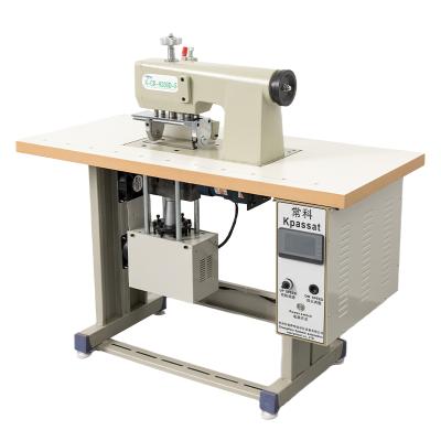 China Hotels Factory Supply Embossing Curtain Cutting Machine Ultrasonic Cutting Machine for sale