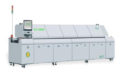 China Máquina do forno do Reflow de KTE-1000D SMT com modo de controle dobro da segurança, poder 83KW total à venda