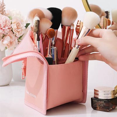 China Portable Fashion Waterproof Cosmetic Bag Beauty Bag Eyebrow Brush Eyebrow Pencil Storage Bag for sale