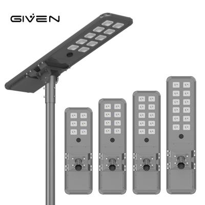 China IP66 Waterproof 60W 80W 100W120W industrial Grade Commerical Integrated All In One Solar Street Light for sale