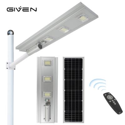 China High Powerful Remote Control IP65 Waterproof 300W Integrate Outdoor All In One Solar Street Light for sale