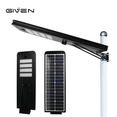 China High Quality Outdoor IP66 Waterproof 40W 60W 100W All In One Solar Street Light for sale