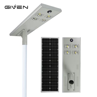 China High Product Outdoor Community Aluminum IP66 Waterproof 60W All In One Solar Streetlight for sale