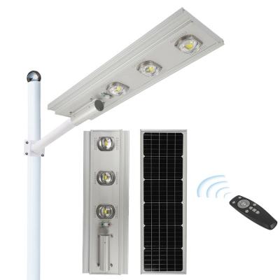 China Outdoor IP65 Rainproof 300W Integrated Panel All In One Solar Led Street Light for sale