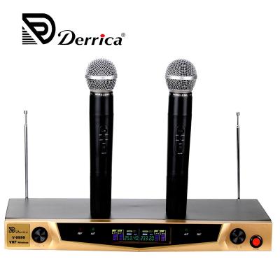 China Handheld Microphone VHF Plastic Hot-selling Wireless Microphone For Karaoke for sale